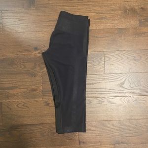 Nike black sheer sides tights